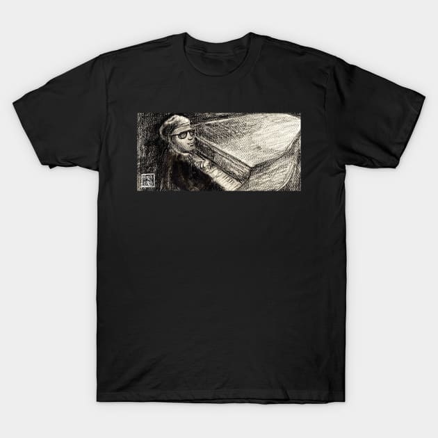 Jazz pianist T-Shirt by Botchy-Botchy